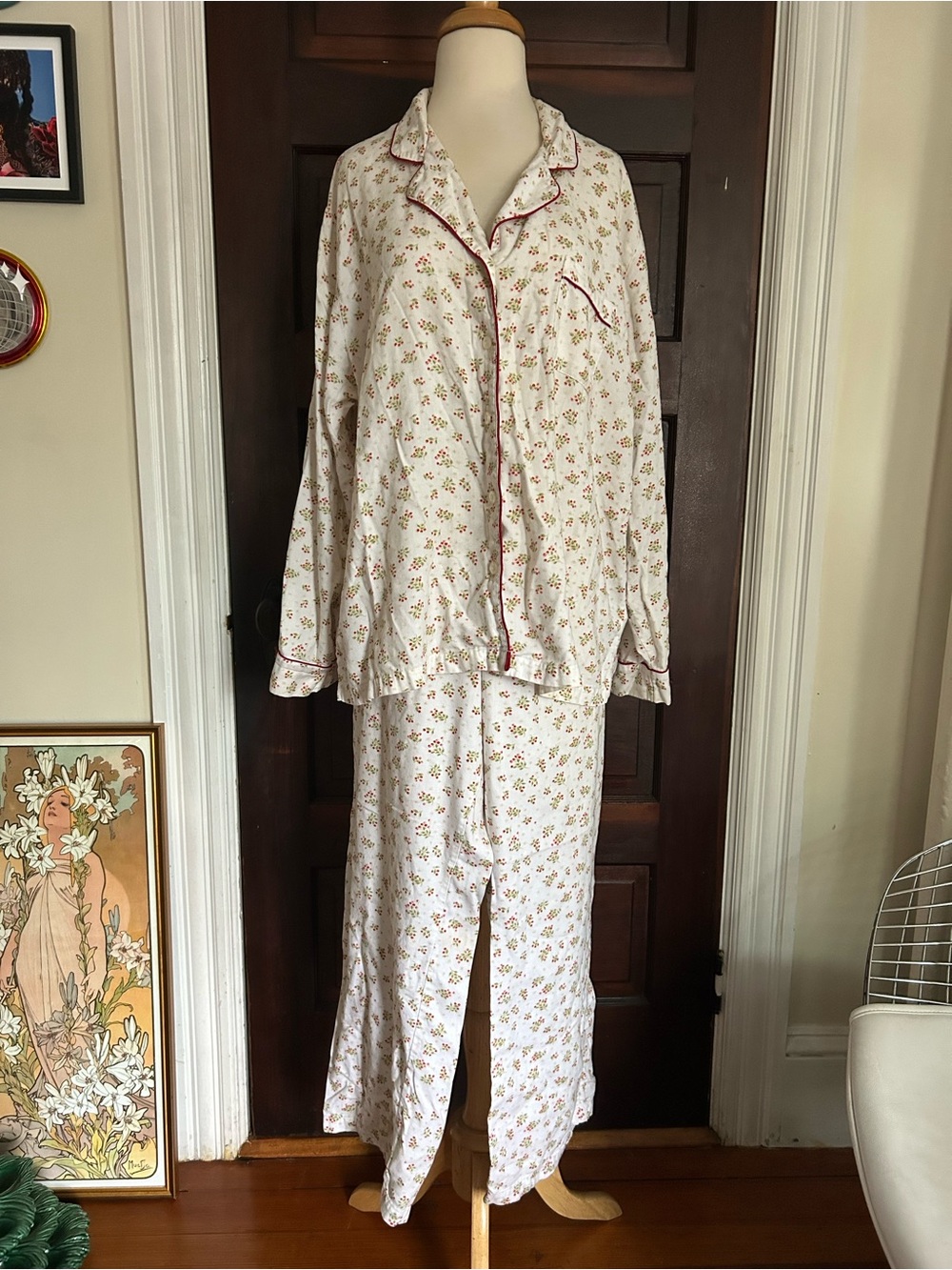XL Cozy 100% Cotton Holiday PJ Set